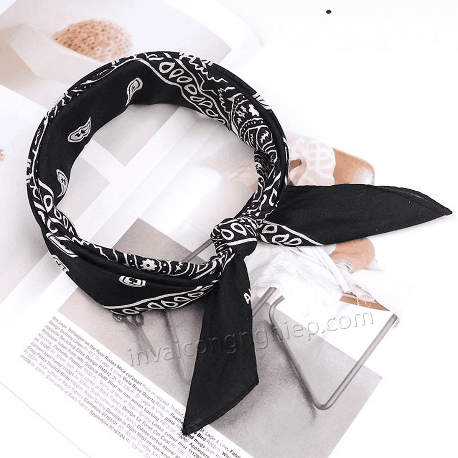 in khăn bandana